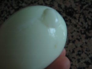 Huevo cocido