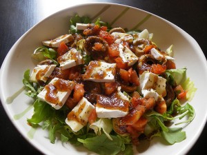 ensalada tibia champinones1 300x225 ensalada tibia champinones